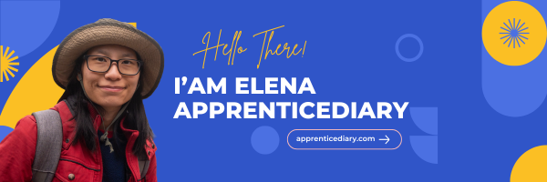 Hello There! I am Elena, ApprenticeDiary